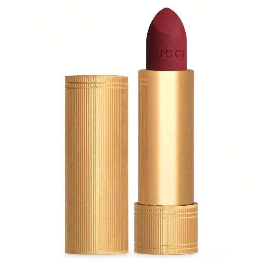 Gucci Rouges à Lèvres Mat Lipstick - 504 ไมร่า คริมสัน - ดู 1