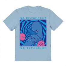 Nearly There Strange Planet: No Discomfort No Expansion - Strange Times Edition Graphic Cotton Short-Sleeve T-Shirt