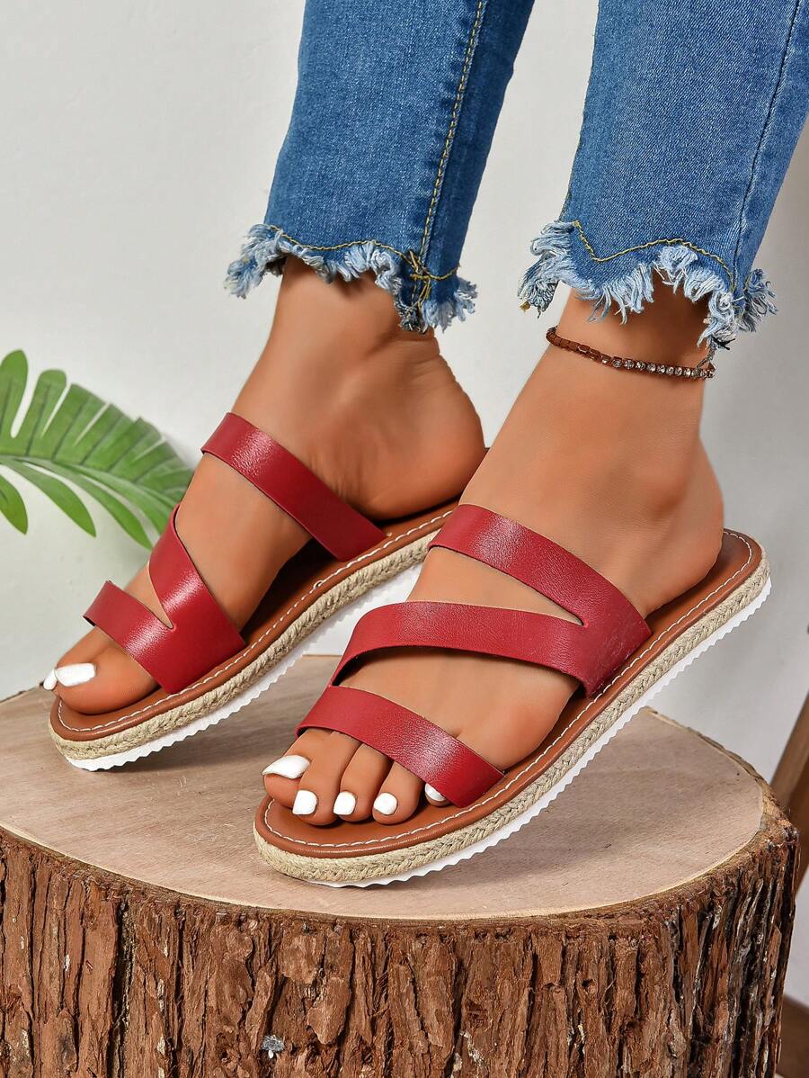 Women's New Summer Casual Sandals, Breathable, Ultra-Clear, Slip Resistant, Comfortable, Lightweight, Sporty, Simple, Super Soft, Fashionable, All-Match Shoes