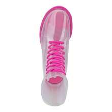 Botas de lluvia transparente Pink - Rosa - Ver 4
