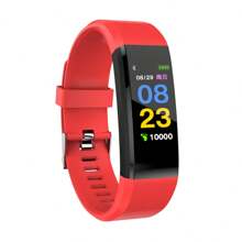 Reloj Inteligente Smart Bracelet Rate Sports Reloj Intelig - Rojo - Ver 2