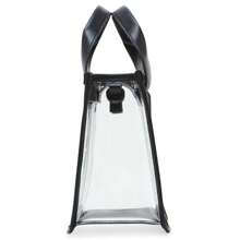 Steve Madden Bolso de mano mini transparente Sondra con bolsa - Negro - Ver 5