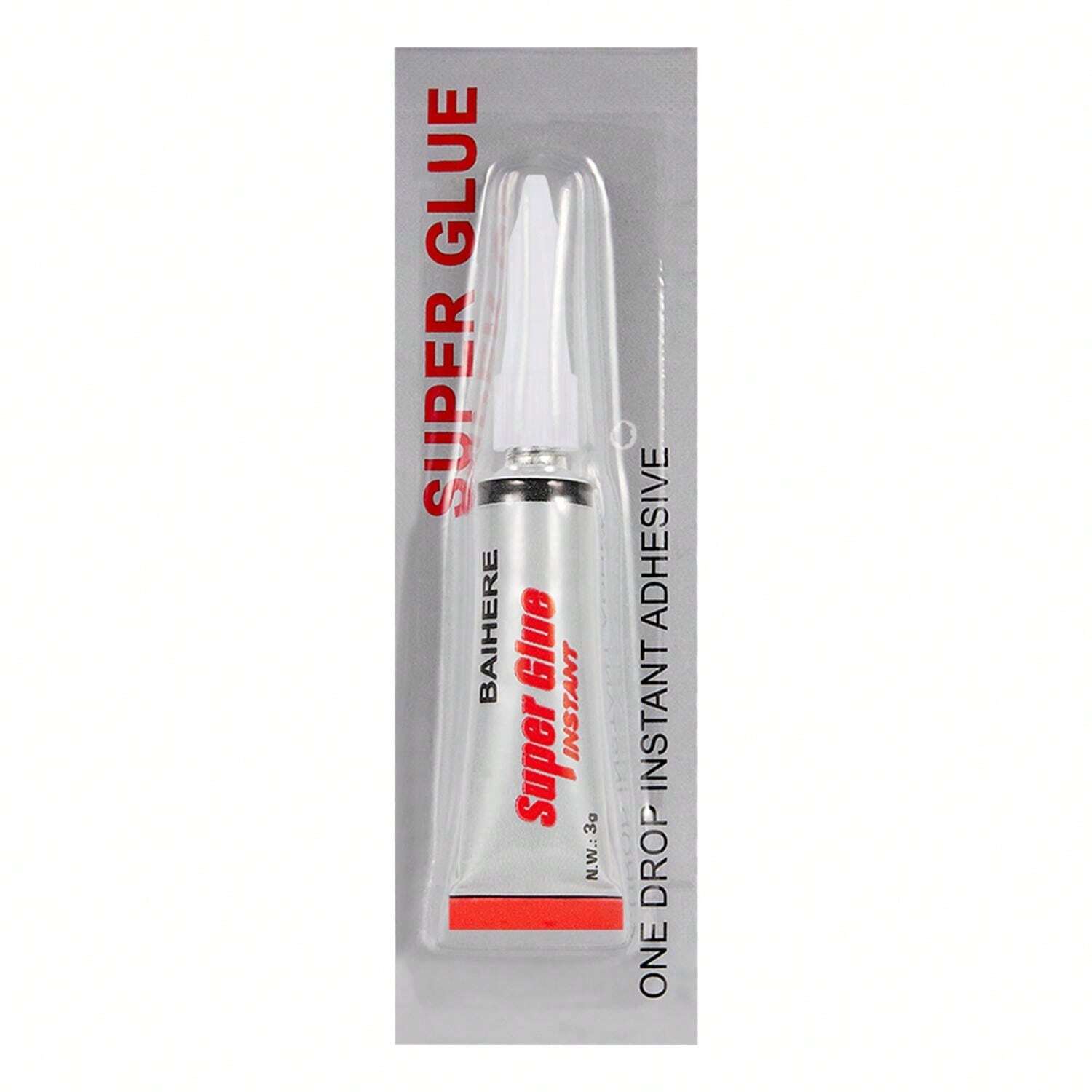 1/2/4/6/8/12pcs Pack Of 3 Grams Single Use Super Glue All Purpose