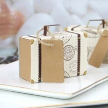 5/10/15pcs Mini Suitcase Gift Box - Perfect For Holiday And Wedding Gifts - Multicolor - View 4