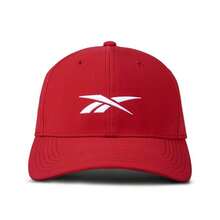 Reebok | Men's Range Embroidered Logo Cap |  | Men Baseball Cap - Vector Red - View 1