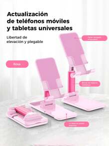 Soporte Multifuncional Plegable Giratorio Manten Tu Telefono A La Vista, Diseño Compacto, Portátil y Facil de Llevar a Todos Lados. - Multicolor - Ver 3