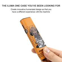 動物狗款式IQOS ILUMA ONE可更換電子煙盒的皮套，適用於Iqos Illuma One配件 - A - 查看 6