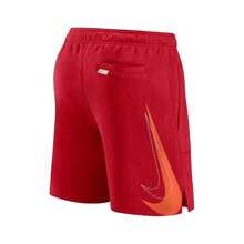 Nike 男款红色圣路易斯红雀队球赛短裤 - 紅色 - 查看 5