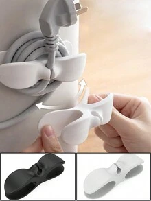 2 dụng cụ sắp xếp dây điện cho thiết bị nhà bếp, dụng cụ quấn dây điện cho thiết bị, dụng cụ giữ dây điện dính cho máy xay sinh tố, máy pha cà phê, máy chiên không dầu, phụ kiện nhà bếp, đồ lưu trữ, dụng cụ sắp xếp nhà bếp, dụng cụ sắp xếp, đồ dùng nhà bếp, đồ trang trí phòng, đồ trang trí nhà cửa. - Nhiều màu - Xem 1