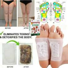 100 parches desintoxicantes kinoki piezas descanso garantizado. - Blanco - Ver 3