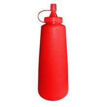 6 Piezas Botella Exprimidora De Plástico Para Cocina Para Aceite, Salsa, Aderezo, Aderezo Para Ensalada, Vinagre, Salsa De Tomate, Mostaza Y Mayonesa - Multicolor - Ver 4