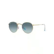 Ray-Ban RB3447 53MM 圆形太阳镜 - 灰閃 - 查看 3