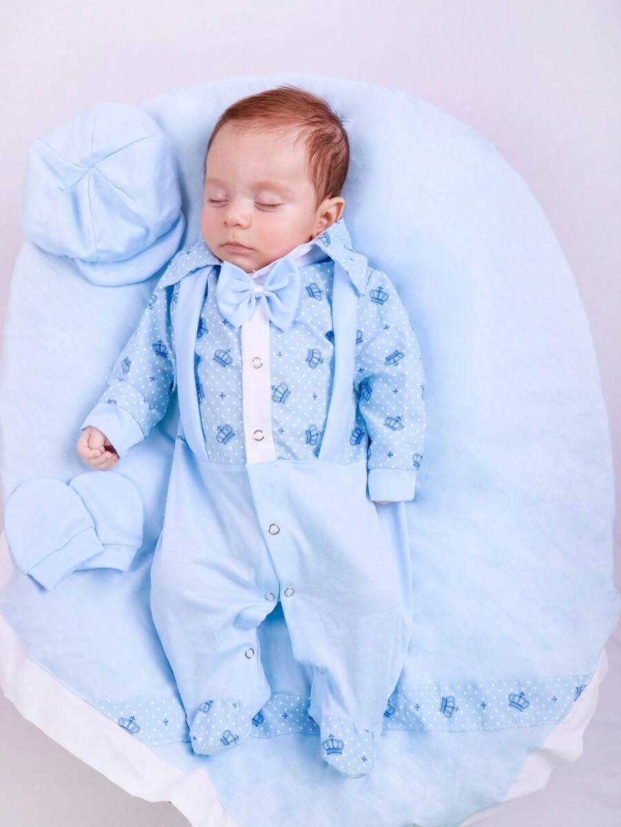 Baby Boys Jumpsuits - 淺藍色 - 查看 1