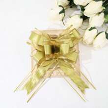 10pcs Large Bowknots, Ideal For Gift Wrapping, Parties, Birthday Gifts, Wedding Ribbon Bows For Baskets Or Flower Decoration, Easter Gifts Back To School Valentine Day