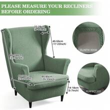 Armrest Covers - Army Green - View 4