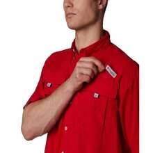Columbia PFG 男友风 Bahama II UPF-50 速干衬衫 - 紅色火花 - 查看 5