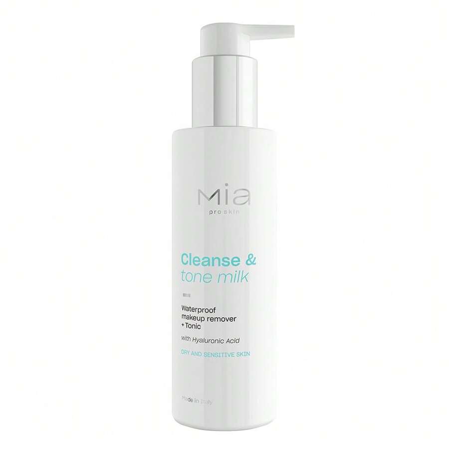 MIA MAKEUP CLEANSE & TONE MILK - Lait Nettoyant et Tonique Rééquilibrant 2 en 1 - Blanc - Voir 1