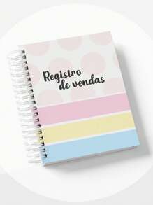 Caderno pedidos, controle de pedidos, registro de pedidos - Tamanho Único - Visão 4