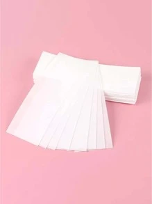 200 Peças Papel de Cera Descartável Espesso, Papel de Remoção de Pelos para Depilação Corporal (Cera não Incluída), Produtos e Acessórios de Cabelo para Salão de Beleza, Essenciais de Viagem
