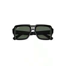 Ray-Ban RB4408 54MM Square Sunglasses - BLACK DARK GREEN - View 7