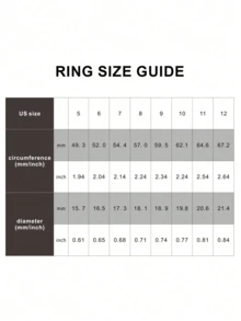 Cincin Batu Permata Opsional Fashion yang Disesuaikan - Rose Gold - View 4