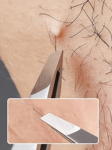 Professional Hair Removal Tweezers, 1pc Stainless Steel Tweezers - Especially Suitable For Removing Facial Hair, Ingrown Hair And Splinters 1pc Stainless Steel Eyebrow Tweezer - Professional Hair Removal Tweezer - Perfect For Facial Hair And Ingrown Hair Removal,Makeup,Cheap,Room Decor,Vanity,Travel,Bedroom,Makeup Accessories,Tweezers,Cheap,Stocking Stuffers,Makeup,Makeup Tools,Cheap Stuff,Gifts,Gifts For Women,Christmas Gifts - Silver - View 2