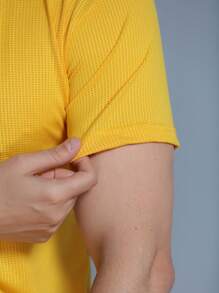 Men T-Shirts - Gold - View 6