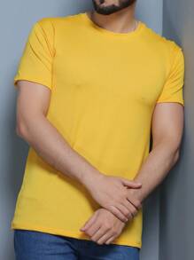 Men T-Shirts - Gold - View 4