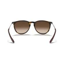 Ray-Ban Unisex Low Bridge Fit Sunglasses, RB4171F ERIKA - Matte Havana/Brown Gradient - View 3