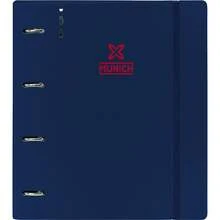 4 RING BINDER 35MM WITH REPLACEMENT MUNICH "ROYAL" - Officially Licensed Ring Binder - Exclusive Design - Ideal For Daily Use - Durable Material - Compatible With A4 Sheets - 彩色 - 查看 1