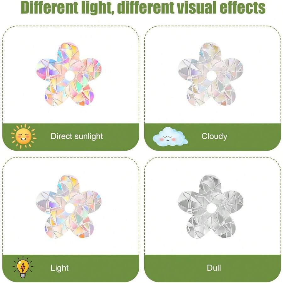 4 Sheets Anti Collision Window Clings, Window Decals To Prevent Bird