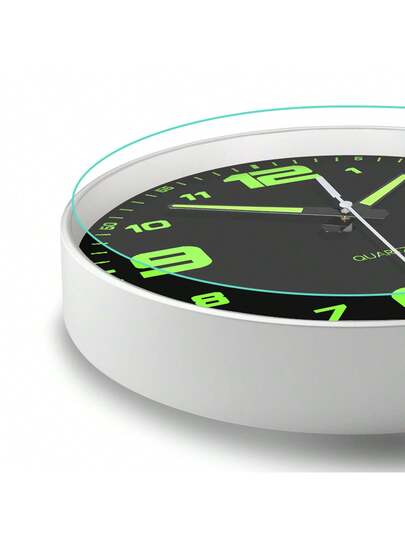 Glow In The Dark Wand Clock, Creative Silent Living Room Bedroom, Home Kitchen, Office Easter Friend "10" 12 "(No Battery) (Needs To Absorb Enough Verlichting Energy Shine),Home ,Room Klok Bedroom Dormitory Back School view 8