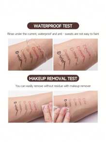 顺滑哑光凝胶眼线笔（黑棕色），速干持久眼线笔，不晕染 - 01#黑色 - 查看 6