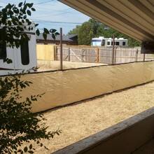 1 包 3*10 英尺阳台遮阳网，防紫外线板，隐私屏风，防风雨，户外花园，后院露台，带洗衣机遮阳布