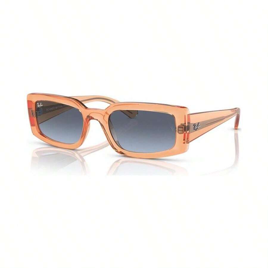 Ray-Ban 男女通用 Kiliane 太阳镜，RB4395 - 透明橙 - 查看 1
