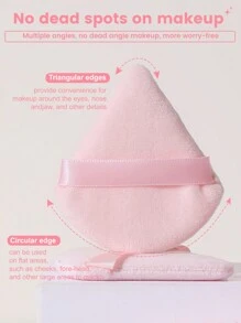 38件套化妆刷套装，包含：25支化妆刷 + 3个化妆海绵 + 3个迷你化妆海绵 + 3个粉扑 + 3个迷你气垫粉扑 + 1个化妆刷清洁工具 - 粉色 - 查看 5