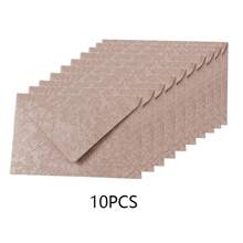 10pcs Burlap Kraft Envelopes For Wedding Party Invitations, Letter Mailing, Postcard Envelopes, Vintage Envelopes, Envelope Size 16.5*11cm (6.5*4.3inches), Letterhead Size 21cm*14.8cm (8.27*6.17inches),10pcs White Burlap Kraft Envelopes,10pcs White Linen Kraft Envelopes + 10pcs Kraft Horizontal Line Letterhead + 10 Fire-Painted Stamps Set,10pcs Tree Pattern Cherry Blossom Pink Kraft Envelopes,Christmas Card Envelope Back To School - White - View 15
