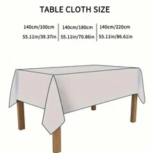 Mantel de plástico PVC impermeable y a prueba de aceite - 1 uds. - Ver 4
