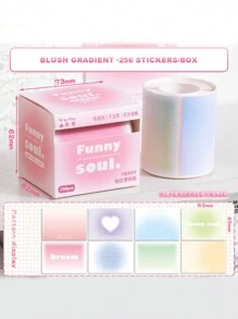 1pc Kapipabara Zipper Sticky Note, Highly Attractive All-Adhesive Type For Middle & Primary School Students, Suitable For Notebooks For Exam-Taking & Office Use, Cute Material Paper For Marking Incorrect Questions, Exams And Office Notes, Tearable Sticky Note Paper Back To School