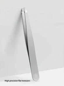 Professional Hair Removal Tweezers, 1pc Stainless Steel Tweezers - Especially Suitable For Removing Facial Hair, Ingrown Hair And Splinters 1pc Stainless Steel Eyebrow Tweezer - Professional Hair Removal Tweezer - Perfect For Facial Hair And Ingrown Hair Removal,Makeup,Cheap,Room Decor,Vanity,Travel,Bedroom,Makeup Accessories,Tweezers,Cheap,Stocking Stuffers,Makeup,Makeup Tools,Cheap Stuff,Gifts,Gifts For Women,Christmas Gifts - Silver - View 8