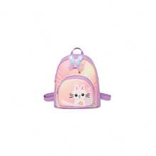 Cute Cartoon Animal Kids Backpack, Kindergarten Cat School Bag - A - View 8