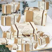 5/10/15pcs Mini Suitcase Gift Box - Perfect For Holiday And Wedding Gifts - Multicolor - View 11
