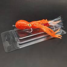 ANFS 1pc Octopus Swimbait Soft Fishing Lure , Heavy-Duty Lead  Jigs For  Trolling Salmon, Bass, & Trout Fishing - Multicolor - View 11