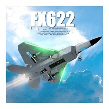 Máy bay điều khiển từ xa FX622, Phiên bản pin đơn. Cần phải mua riêng pin điều khiển từ xa. Màu sắc ngẫu nhiên, tất cả dựa trên sản phẩm thực tế - Nhiều màu - Xem 2