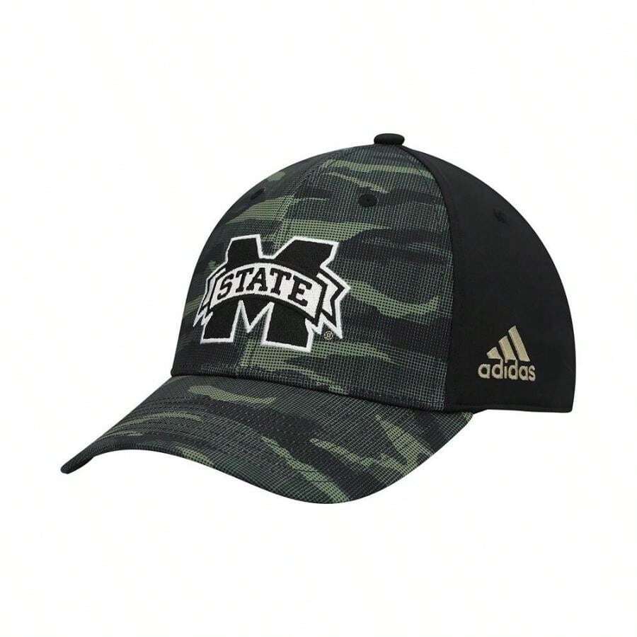 Adidas Mũ camo nam Camo bang Mississippi Bulldogs lấy cảm hứng từ quân đội Mũ Flex - ngụy trang - Xem 1