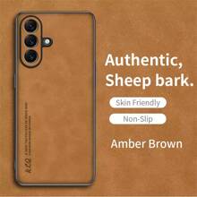 Ốp lưng điện thoại chống rơi có vân dành cho nam, tương thích với Samsung A05 A05s A10 A10s A11 A12 A13 A14 A15 A20 A02s A21s A22 A23 A24 A03 A03s A04 A30s A31 A32 A33 A34 A51 A52 A53 A54 A70 A71 A72 A73 A7 2018, phiên bản quốc tế, không phải phiên bản nội địa. - màu đen - Xem 5