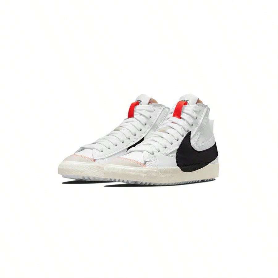 Nike Blazer Mid 77 Jumbo DD3111-100 Sneaker Men's White Black Skate Shoes NR7322 - White - View 1