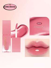 Dasique Juicy Dewy Tint #23 甜粉色唇釉 | 持久保湿唇彩，不粘腻 | 纯素，无动物实验，韩国彩妆礼品 - #23 Sweety Pink - 查看 2