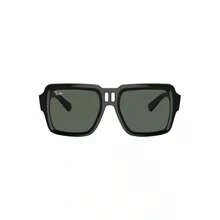 Ray-Ban RB4408 54MM Square Sunglasses - BLACK DARK GREEN - View 1
