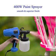 Electric  And Paint Spray Gun For Garden And Home - Blue - View 4